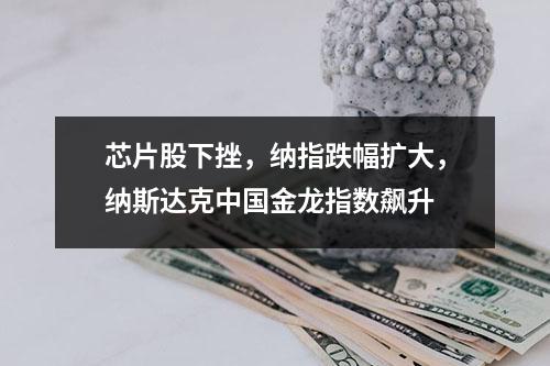 芯片股下挫，纳指跌幅扩大，纳斯达克中国金龙指数飙升