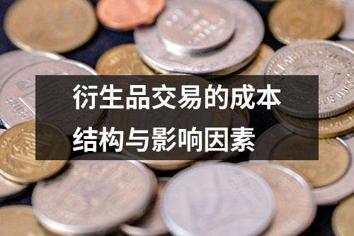 衍生品交易的成本结构与影响因素