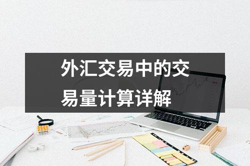 外汇交易中的交易量计算详解